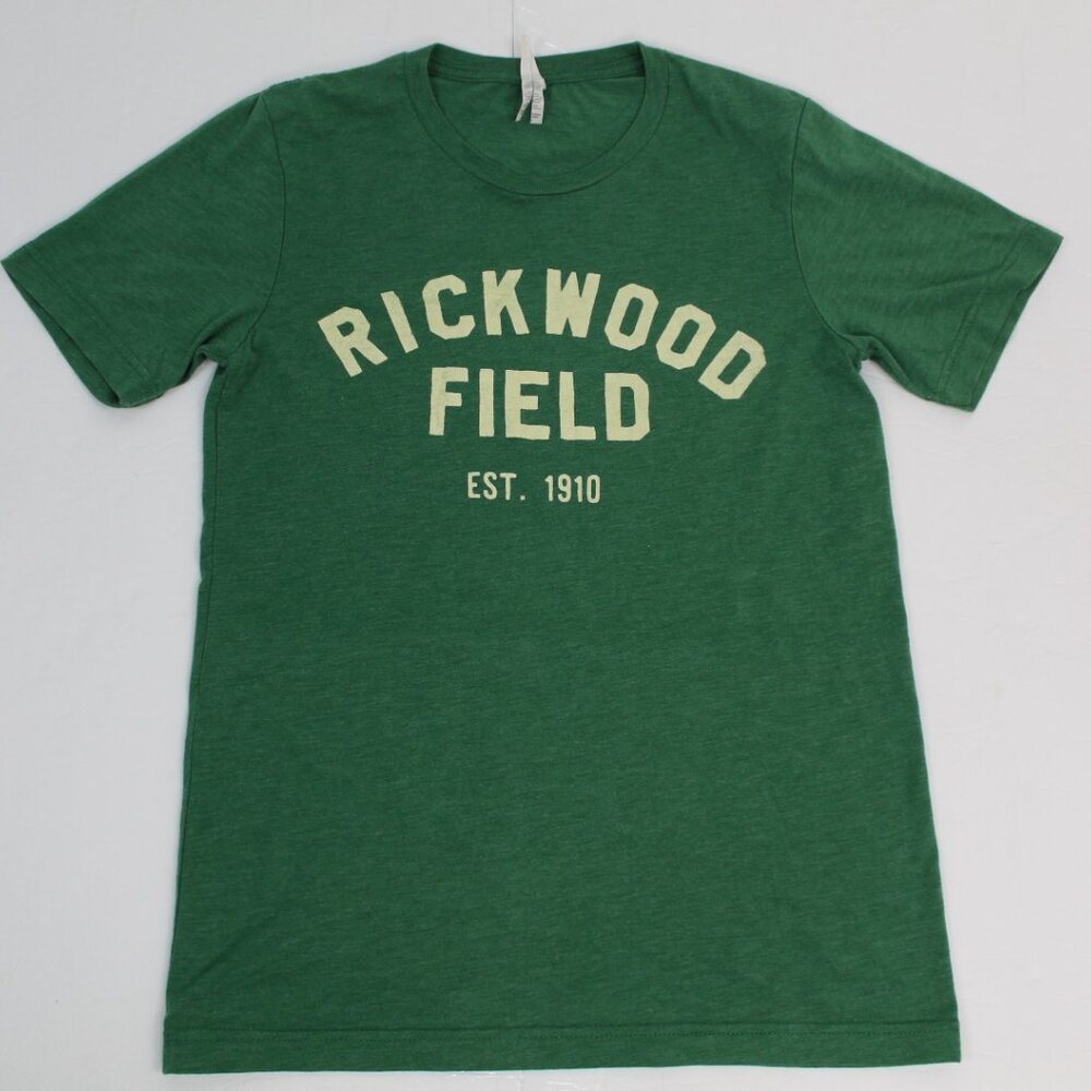 Rickwood Field Green Adult Small Short Sleeve Tshirt